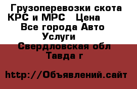 Грузоперевозки скота КРС и МРС › Цена ­ 45 - Все города Авто » Услуги   . Свердловская обл.,Тавда г.